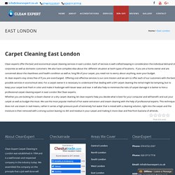 East London - Cleanexpert