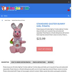 Easter Bunny Girl Pinata