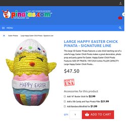 Easter Chick Pinata