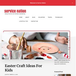 Easter Craft Ideas For Kids