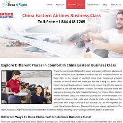 China Eastern Airlines Business Class