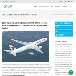 China Eastern Reservations