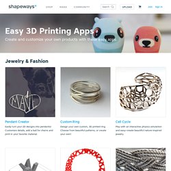Easy 3D Printing Creator Apps