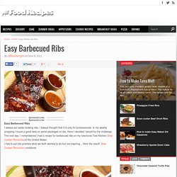 Easy Barbecued Ribs - All food Recipes