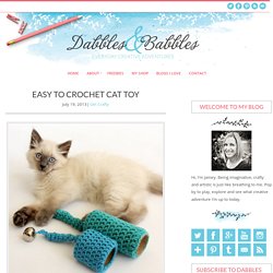 Easy To Crochet Cat Toy