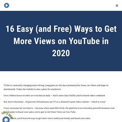 How To Get More Easy Views On Youtube