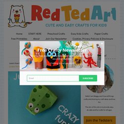 Easy Jumping Frog Origami - Red Ted Art - Make crafting with kids easy & fun