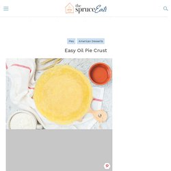 Easy-to-Prepare Oil Pie Crust Recipe