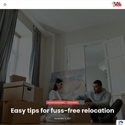 Easy tips for fuss-free relocation - V Removalists