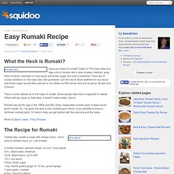 Easy Rumaki Recipe