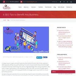 6 Easy SEO Tips to Benefit Any Business
