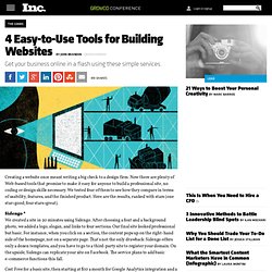 4 Easy-to-Use Tools for Building Websites