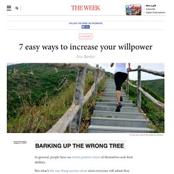 7 easy ways to increase your willpower