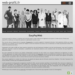 EasyPayWeb - web-profil.fr