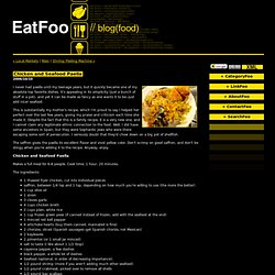 Eat Foo: Chicken and Seafood Paella