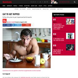 Eat to get ripped