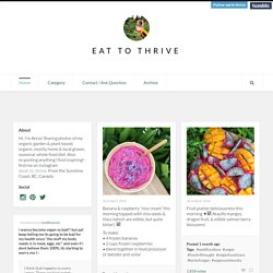 Eat To THRIVE