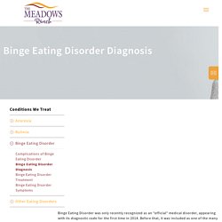 Binge Eating Disorder Treatment Centers