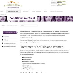 Help Eating Disorder Treatment For Girls and Women