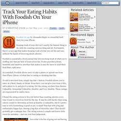 Track Your Eating Habits With Foodish On Your iPhone