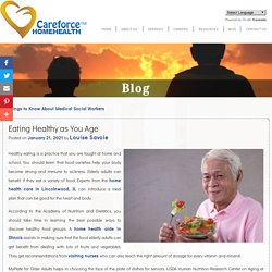 Eating Healthy as You Age