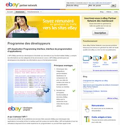 eBay Partner Network - API