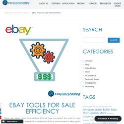 eBay Tools For Sale Improvements