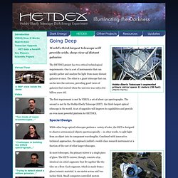 Hobby-Eberly Telescope Upgrade - HETDEX