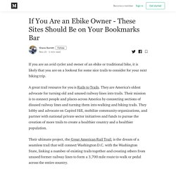 If You Are an Ebike Owner - These Sites Should Be on Your Bookmarks Bar