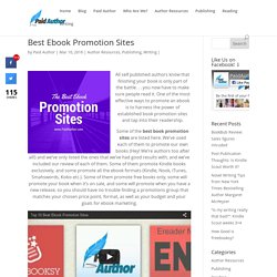 Best Ebook Promotion Sites