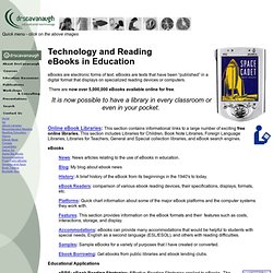 eBooks and Education
