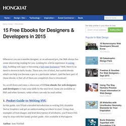 15 Free Ebooks for Designers & Developers in 2015 - Hongkiat