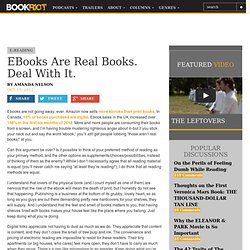 EBooks Are Real Books. Deal With It.