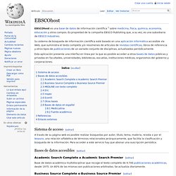 EBSCOhost. WK