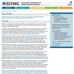 About ECFMG