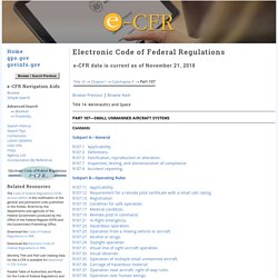 eCFR — Code of Federal Regulations