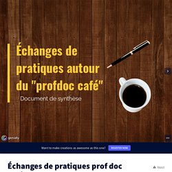 Échanges de pratiques prof doc café par jfiliol.pro sur Genially