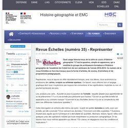 HGCréteil - Échelles, n° 35 - Représenter