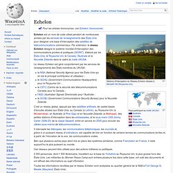Echelon by wikipedia