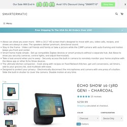 Echo Show 10 (3rd Gen) - Charcoal – Smartermatic