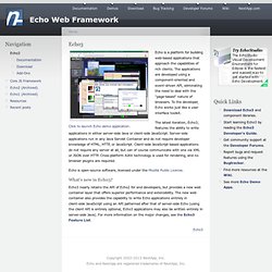 Echo Web Framework