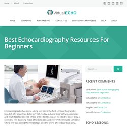 Best echocardiography resources for beginners