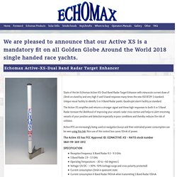 EchoMax Radar Reflectors - Radar Target enhancers - X band and Dual Band