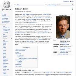 Eckhart Tolle