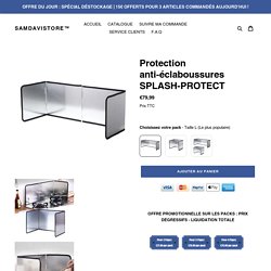 Protection anti-éclaboussures SPLASH-PROTECT – SAMDAVISTORE™