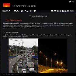 Eclairage Public - Site d'information