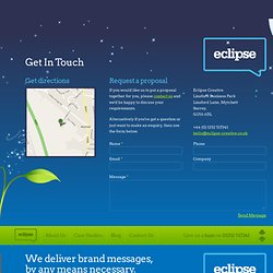Eclipse Creative Design Agency - Surrey