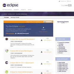 Eclipse Downloads