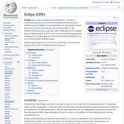 Eclipse (IDE)
