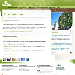 Eco-construction